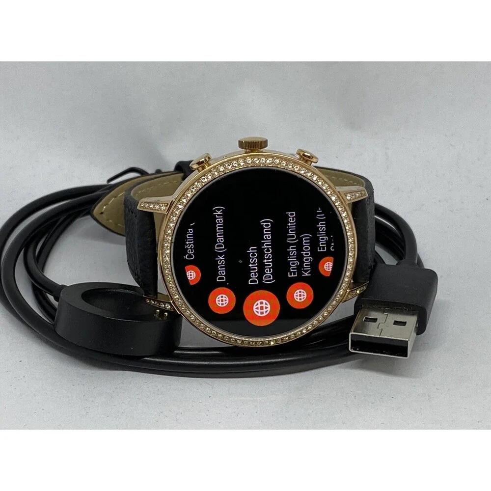 Fossil Gen 4 Authentic Digital Dial Smart Watch Custom Band FTW6015 LT293